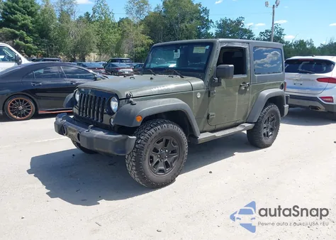 2016 Jeep Wrangler Willys Wheeler из США, поврежденный, VIN 1C4AJWAG1GL118213